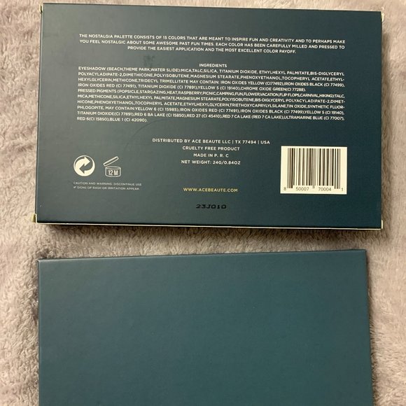 New! Ace Beaute Nostalgia Eyeshadow Palette - Picture 5 of 5